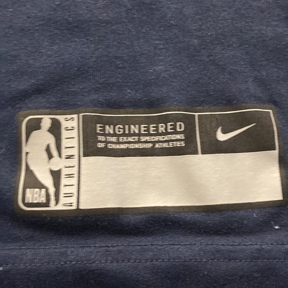 Navy Jazz Basketball Dri-fit Shirt - Picture 2 of 3